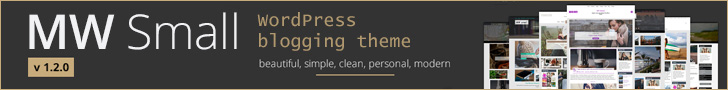 clean and minimal wordpress theme